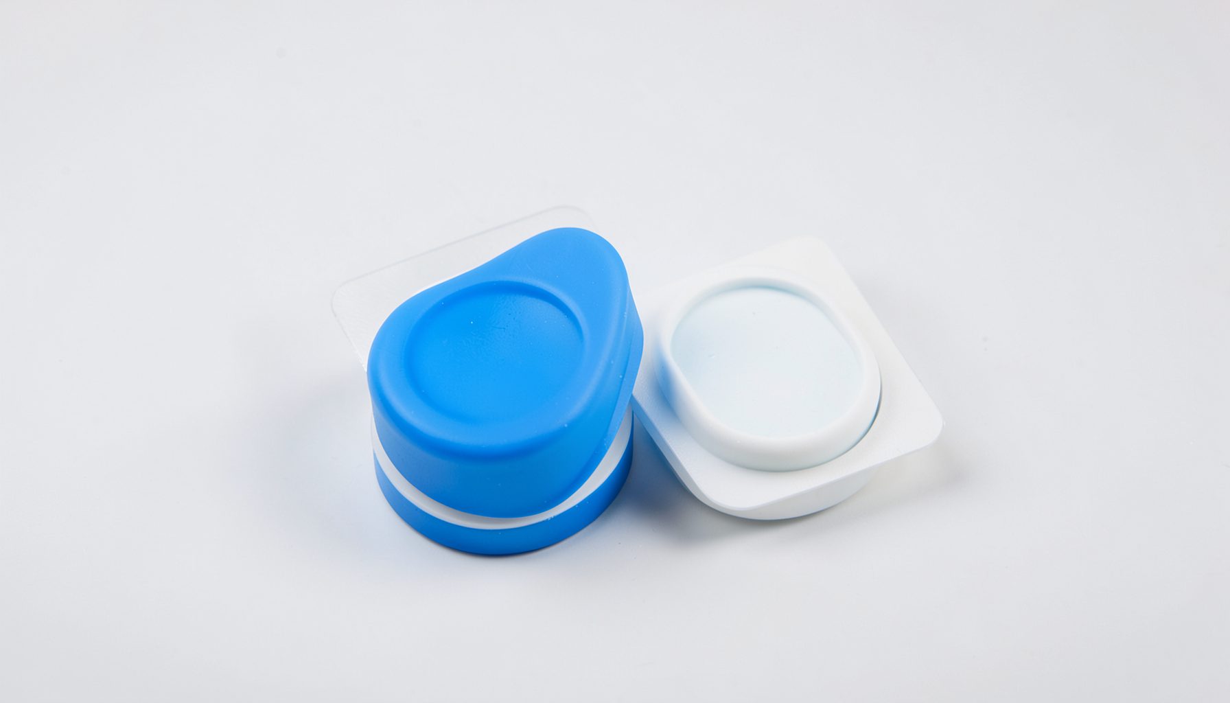 Cartucce di silicone per impronta in confezione doppia, tonalità blu e bianco